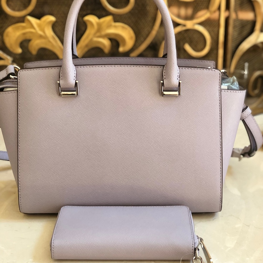 NWT Michael Kors MD Selma handbag&wallet set - Picture 2 of 7